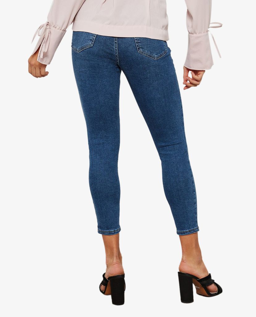 TOPSHOP - Quần jeans nữ lưng cao phom skinny Jamie High Rise