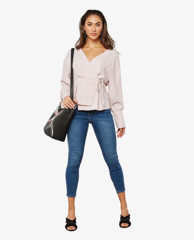 TOPSHOP - Quần jeans nữ lưng cao phom skinny Jamie High Rise