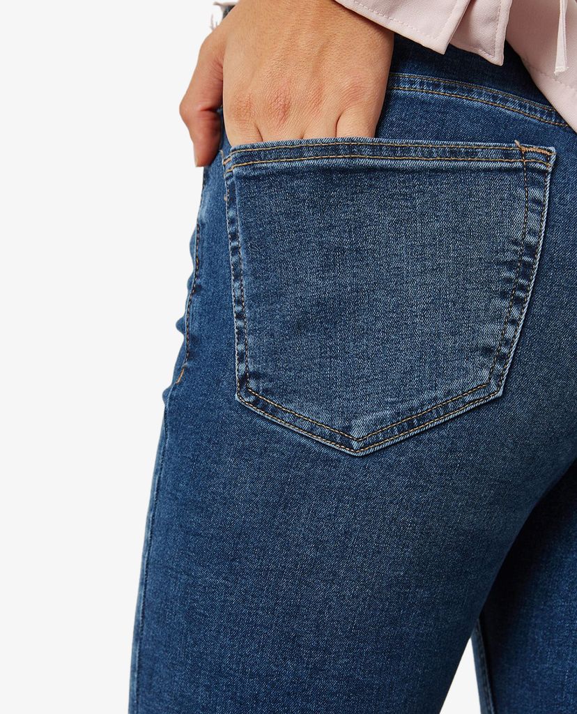 TOPSHOP - Quần jeans nữ lưng cao phom skinny Jamie High Rise