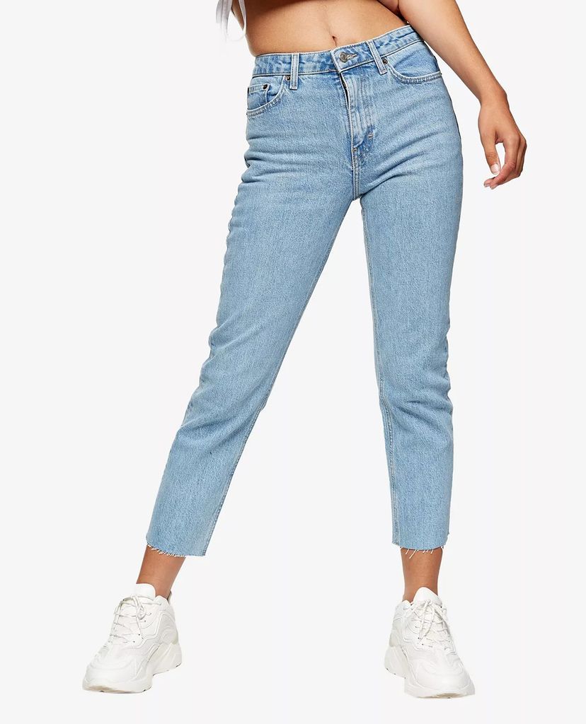 TOPSHOP - Quần jeans nữ Bleach Angel Straight
