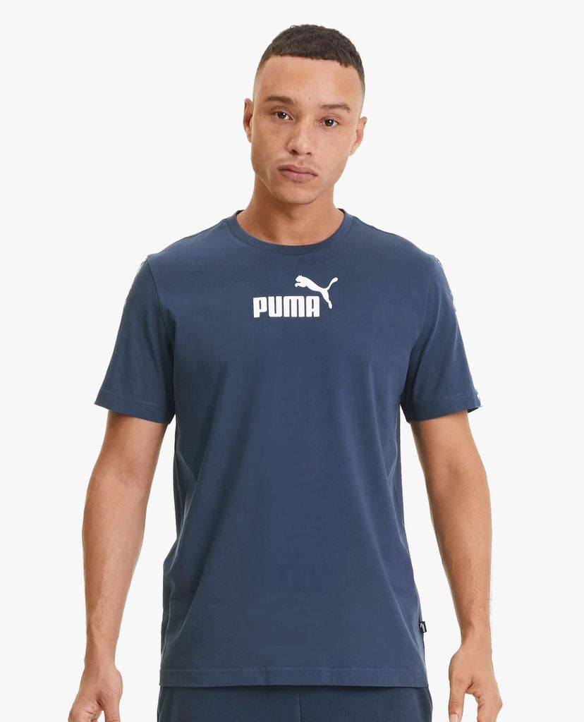 PUMA - Áo thun thể thao nam Amplified