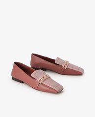 PEDRO - Giày đế bệt nữ mũi vuông Tweed Square Toe