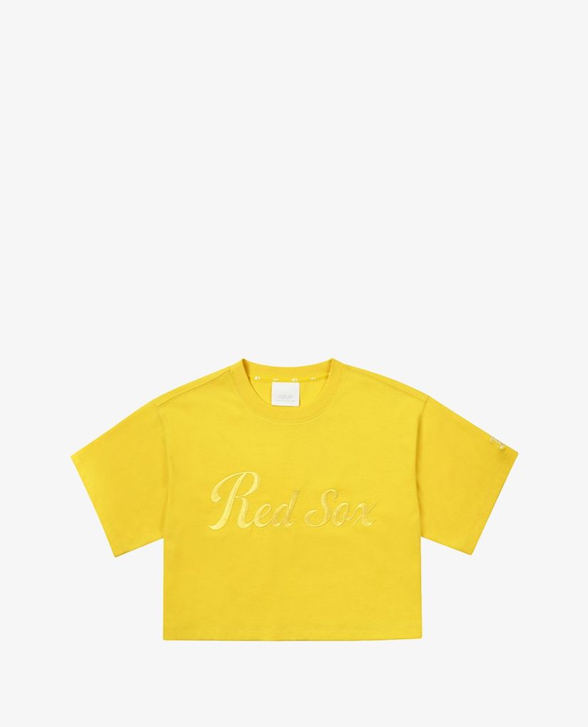 MLB - Áo croptop nữ tay ngắn Class Logo