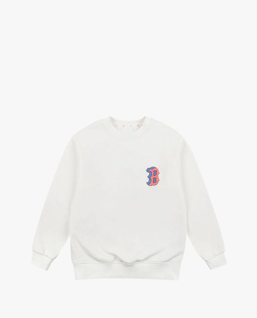 MLB - Áo sweatshirt tay dài cổ tròn LIKE Popcorn