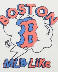 MLB - Áo sweatshirt tay dài cổ tròn LIKE Popcorn