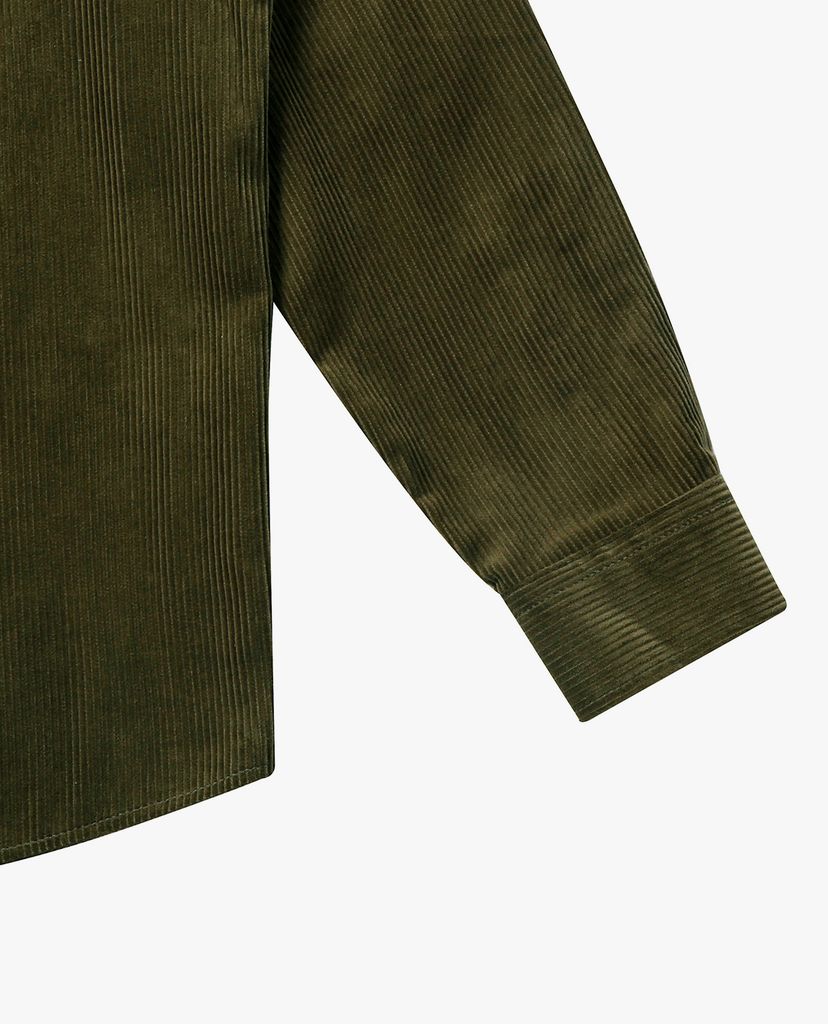 MLB - Áo sơ mi tay dài Corduroy Pocket Logo