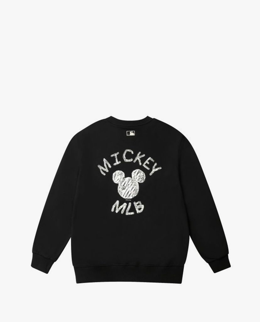 MLB - Áo sweatshirt tay dài cổ tròn Mickey