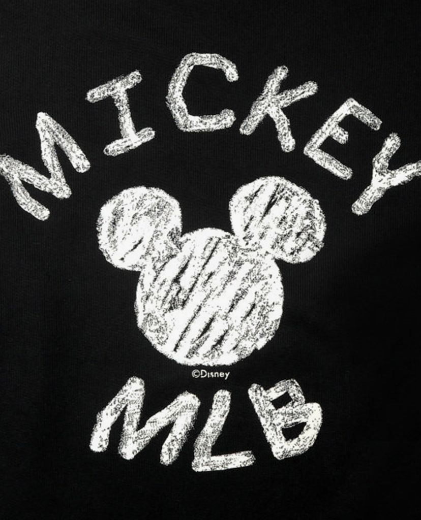 MLB - Áo sweatshirt tay dài cổ tròn Mickey