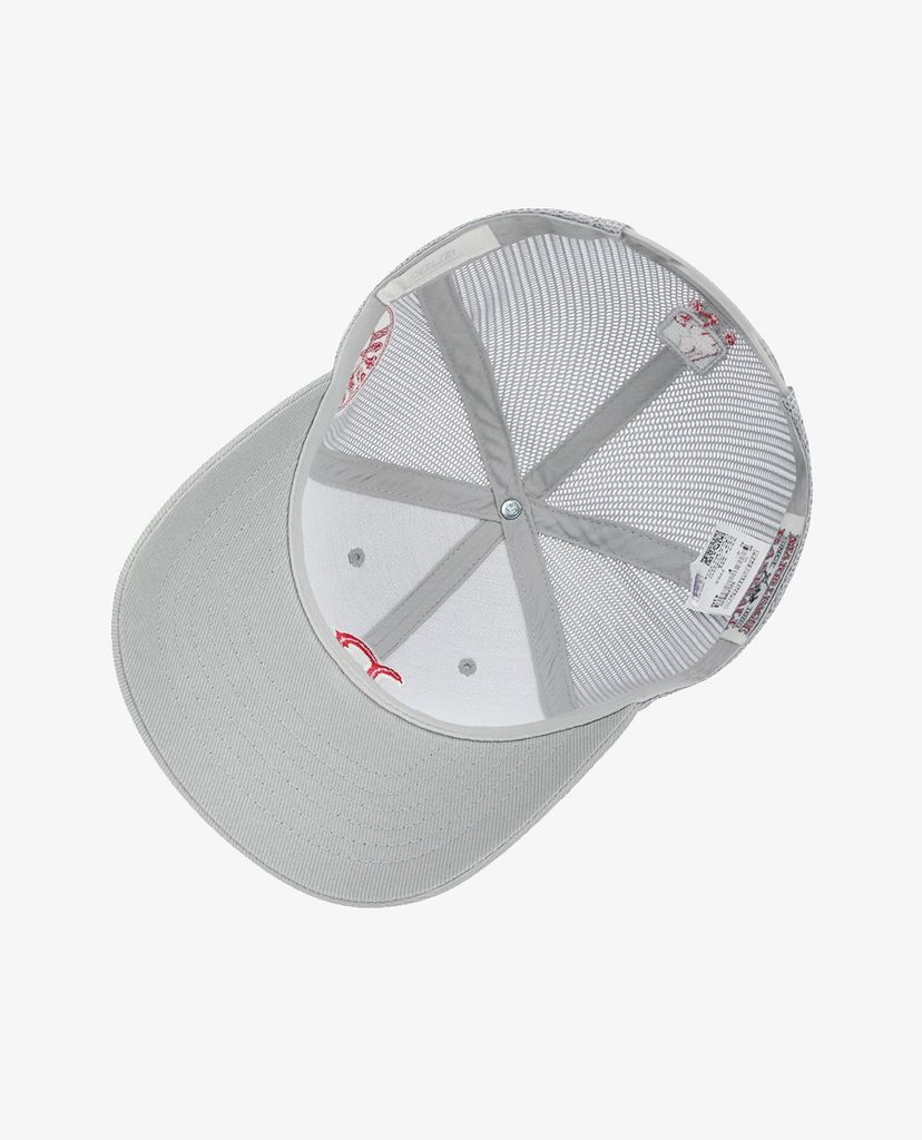 MLB - Nón bóng chày phối lưới Circle Stamp