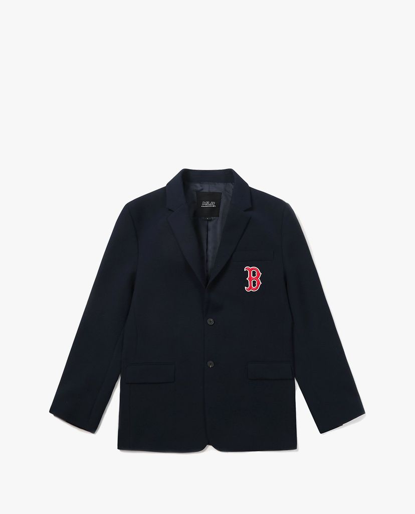 MLB - Áo blazer tay dài phối nút cài Big Logo Tailored