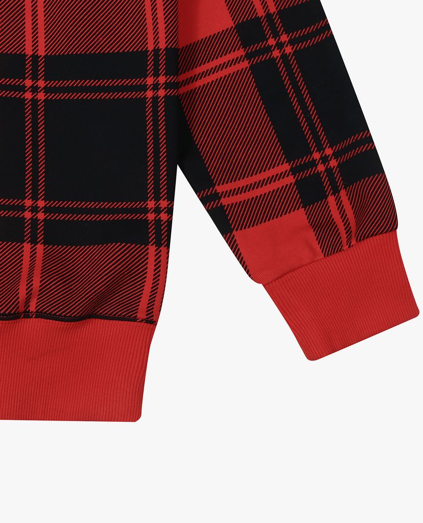 MLB - Áo sweatshirt tay dài cổ tròn Check