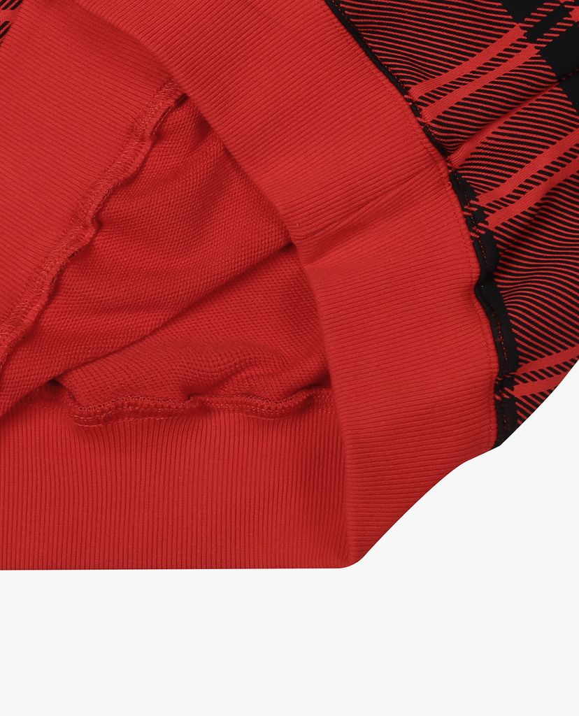 MLB - Áo sweatshirt tay dài cổ tròn Check