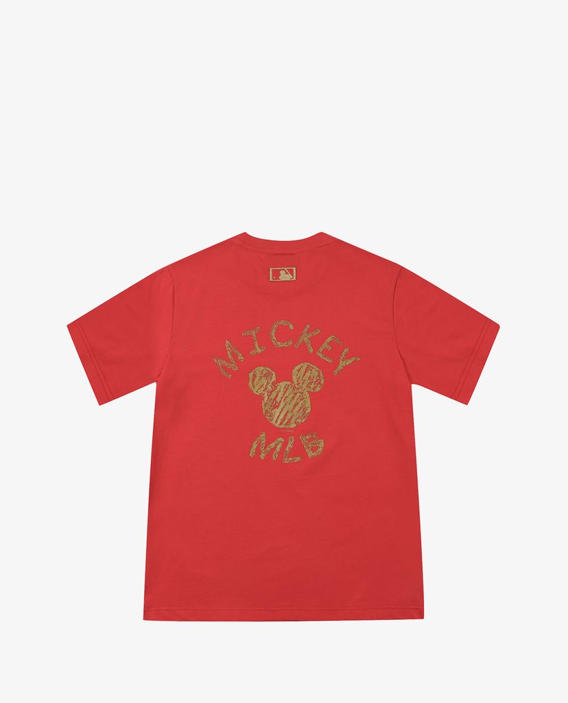MLB - Áo thun cổ tròn ngắn tay MLB X Mickey Mouse 3Circle