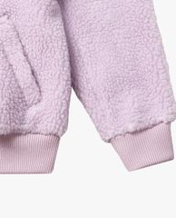 MLB - Áo khoác lông nữ cổ cao tay dài Fleece