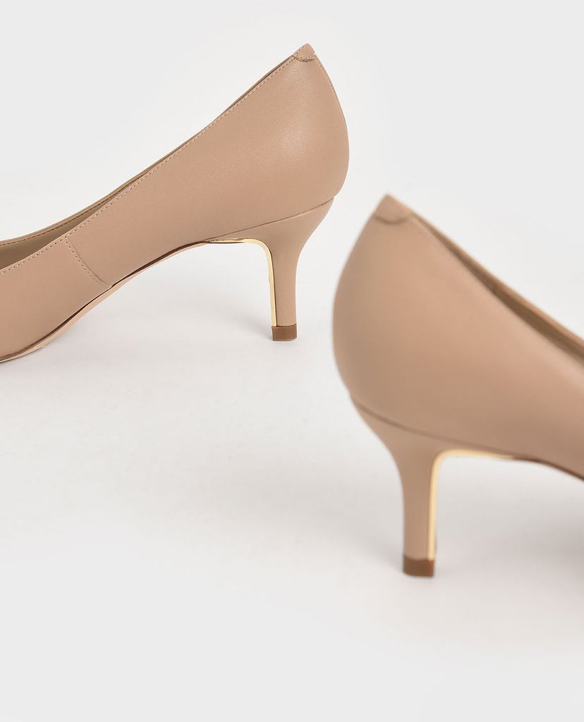 CHARLES & KEITH - Giày cao gót mũi nhọn Pointed Toe