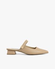 CHARLES & KEITH - Giày mules mũi nhọn Mary Jane