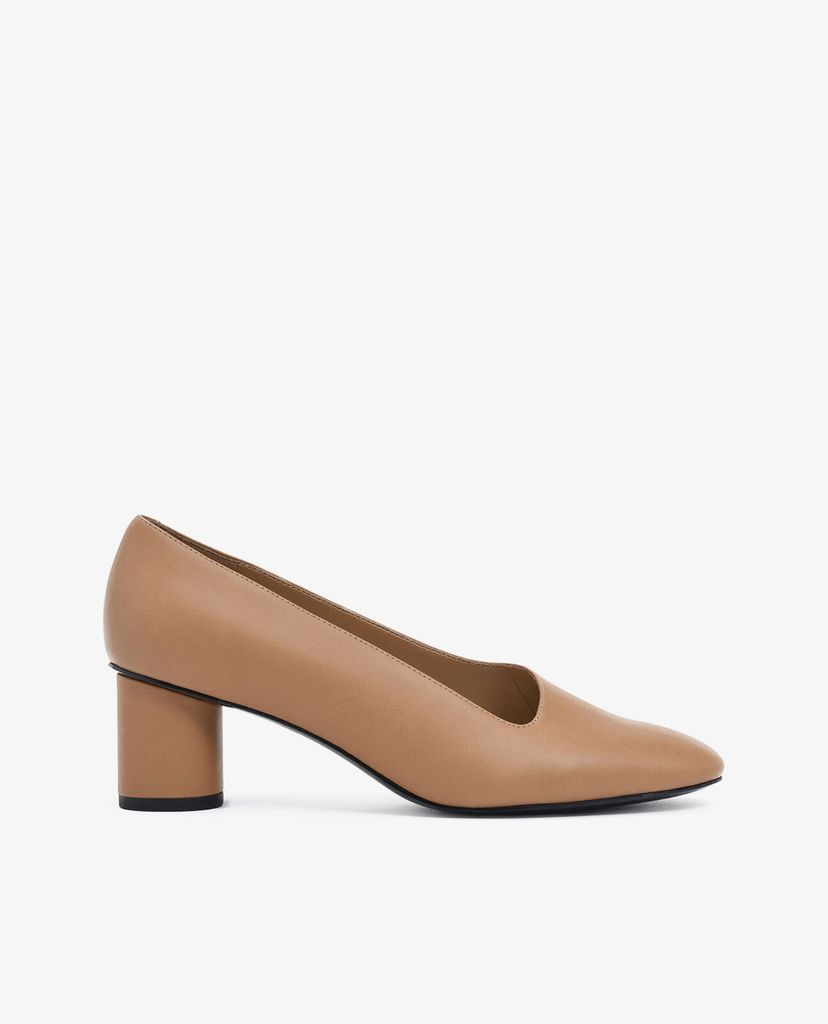 CHARLES & KEITH - Giày cao gót Asymmetric Cut Cylindrical