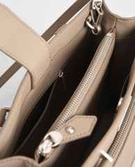 CHARLES & KEITH - Túi xách nữ chữ nhật Double Handle Front Zip Tote