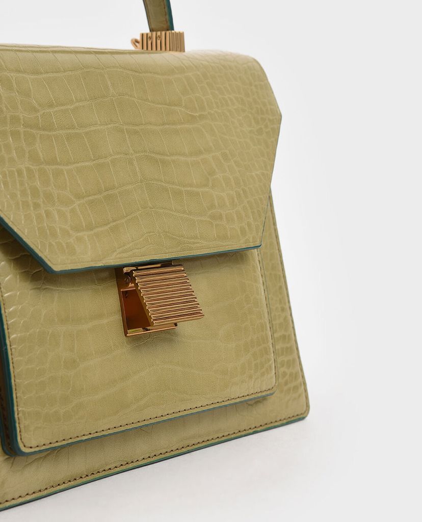 CHARLES & KEITH - Túi xách tay nữ Top Handle