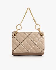 CHARLES & KEITH - Túi đeo chéo nữ tay cầm bằng kim loại thời trang