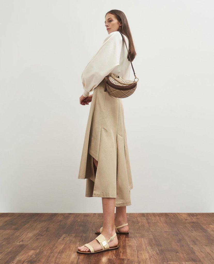 CHARLES & KEITH - Túi đeo chéo nữ hình bán nguyệt Half Moon