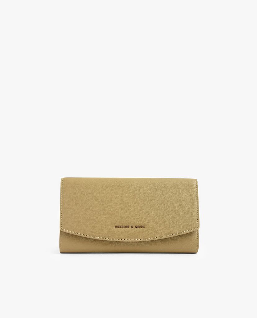 CHARLES & KEITH - Ví nữ hình chữ nhật Mini Front Flap