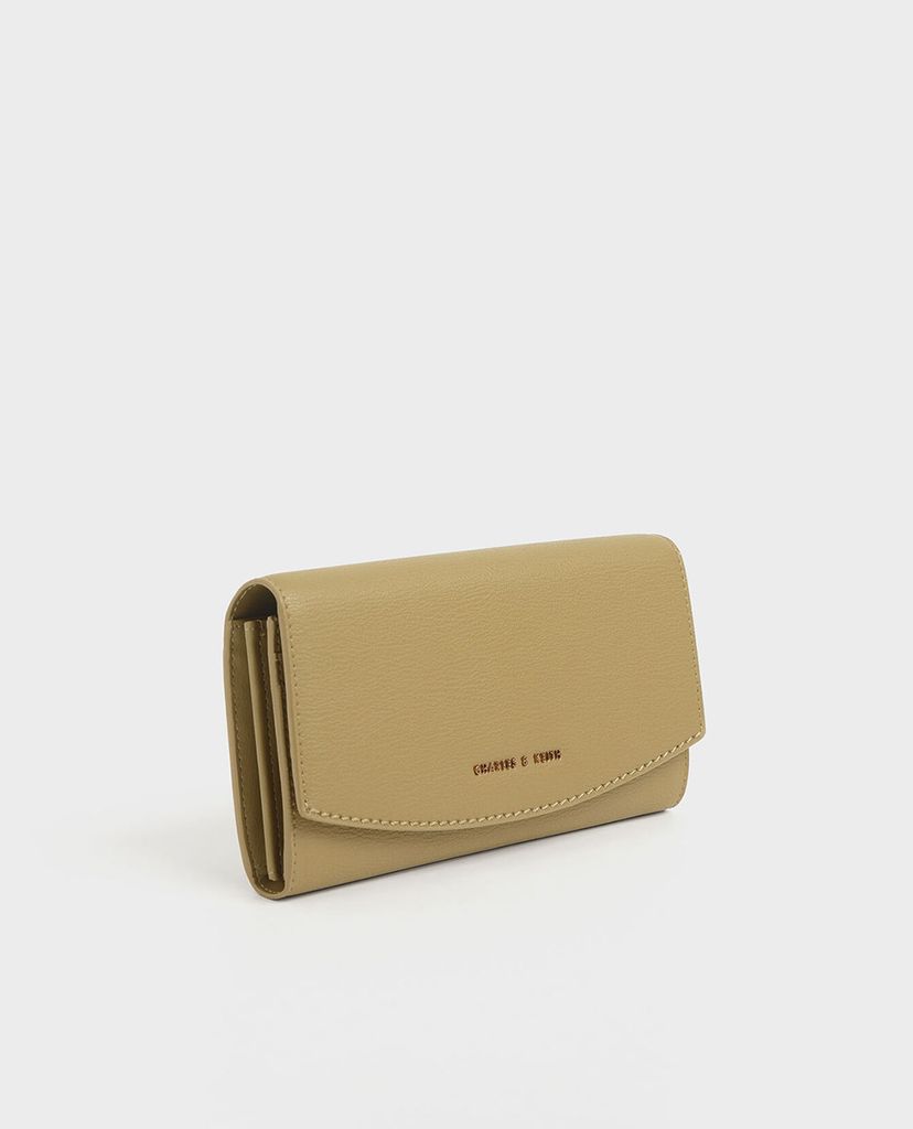 CHARLES & KEITH - Ví nữ hình chữ nhật Mini Front Flap