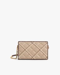 CHARLES & KEITH - Ví cầm tay nữ phom chữ nhật Quilted