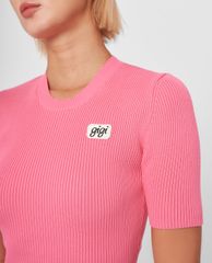 GIGI - Đầm len ôm body vạt xéo hiện đại