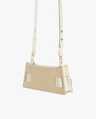 PEDRO - Túi đeo vai nữ hình thang Octagon Buckled Leather