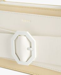 PEDRO - Túi đeo vai nữ hình thang Octagon Buckled Leather