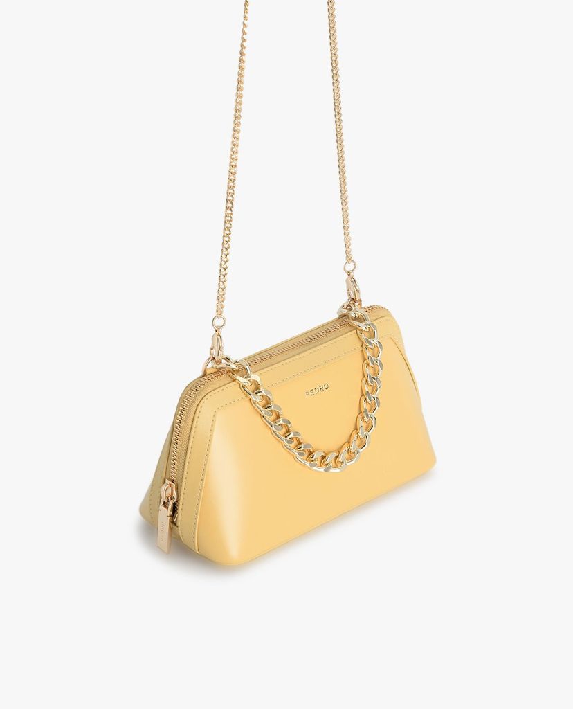 PEDRO - Ví cầm tay nữ hình thang Leather Pouch