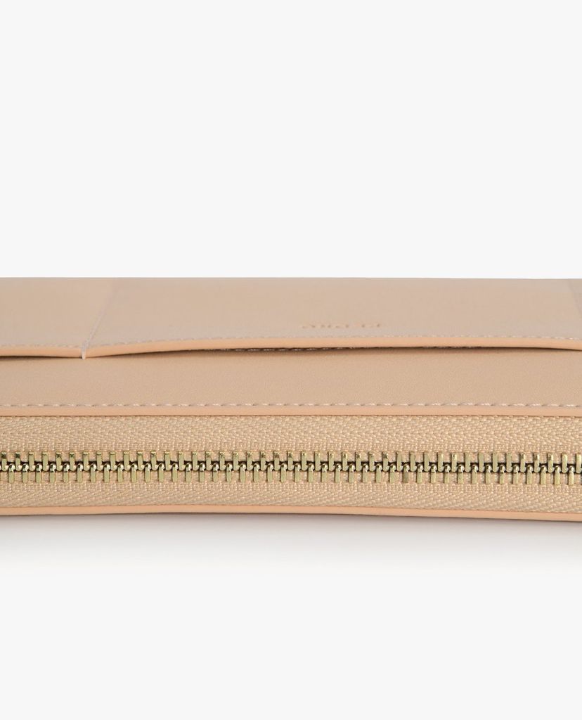 PEDRO - Ví nữ cầm tay dáng dài phối zip Long Leather Zip