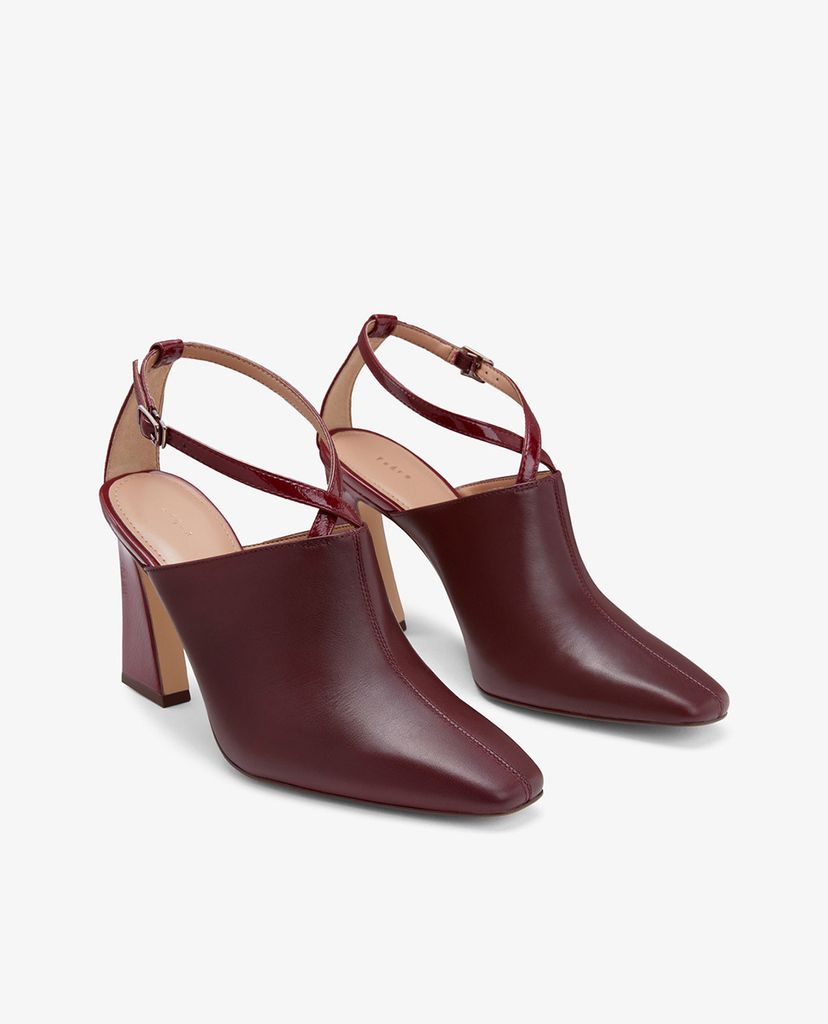 PEDRO - Giày cao gót mũi nhọn Ankle Strap Leather