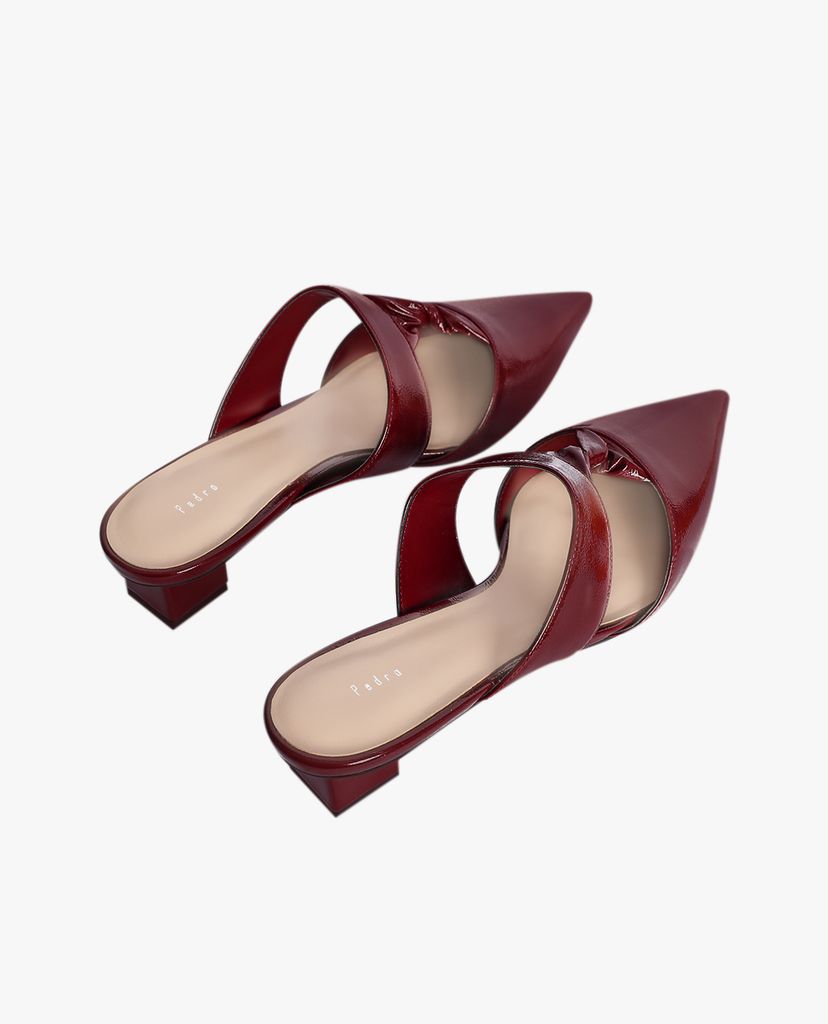 PEDRO - Giày cao gót đế vuông Soft Twist