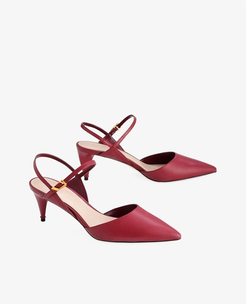 PEDRO - Giày cao gót Leather Ankle Strap