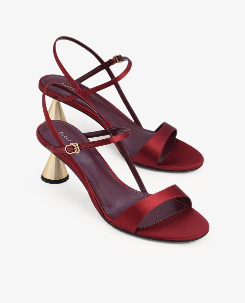 PEDRO - Giày cao gót quai ngang Geometric Heel Slingback
