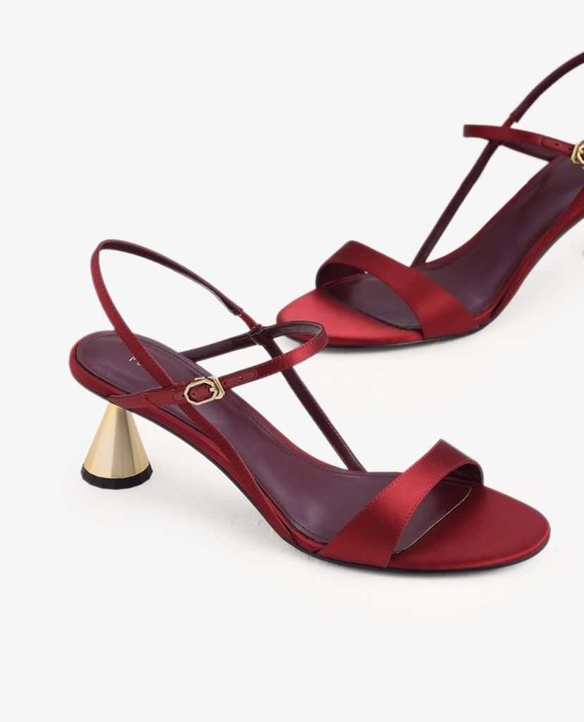 PEDRO - Giày cao gót quai ngang Geometric Heel Slingback
