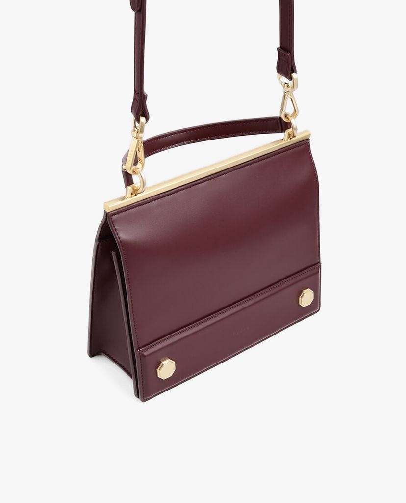 Túi xách tay nữ hình vuông Top Handle Structured