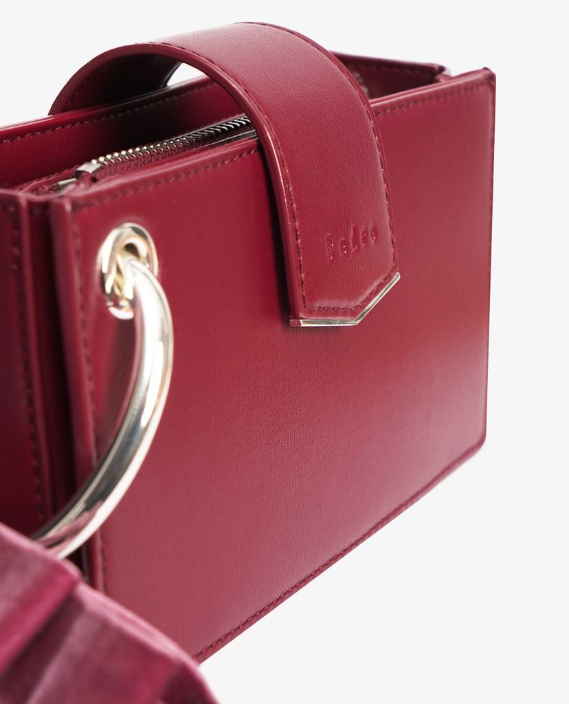 PEDRO - Túi đeo vai Velvet Bow Detail