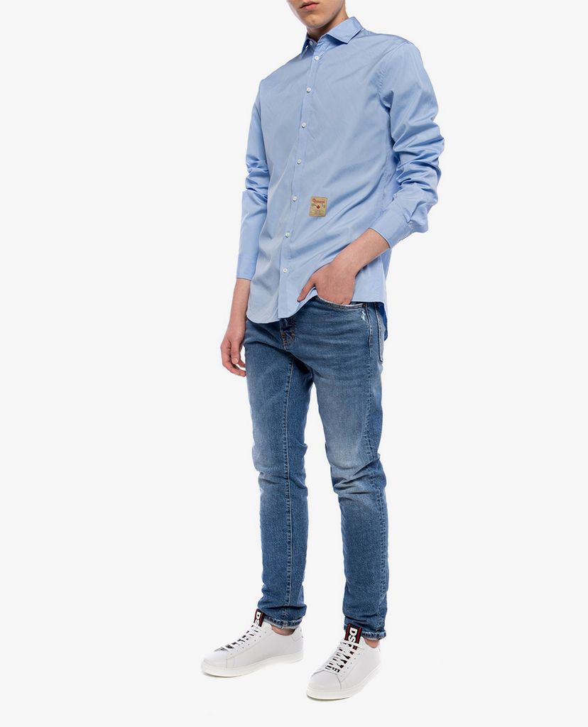 DSQUARED2 - Quần jeans nam Denim Cotton