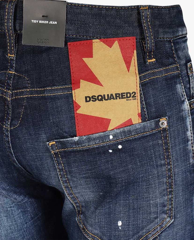 DSQUARED2 - Quần jeans nam Tidy Biker