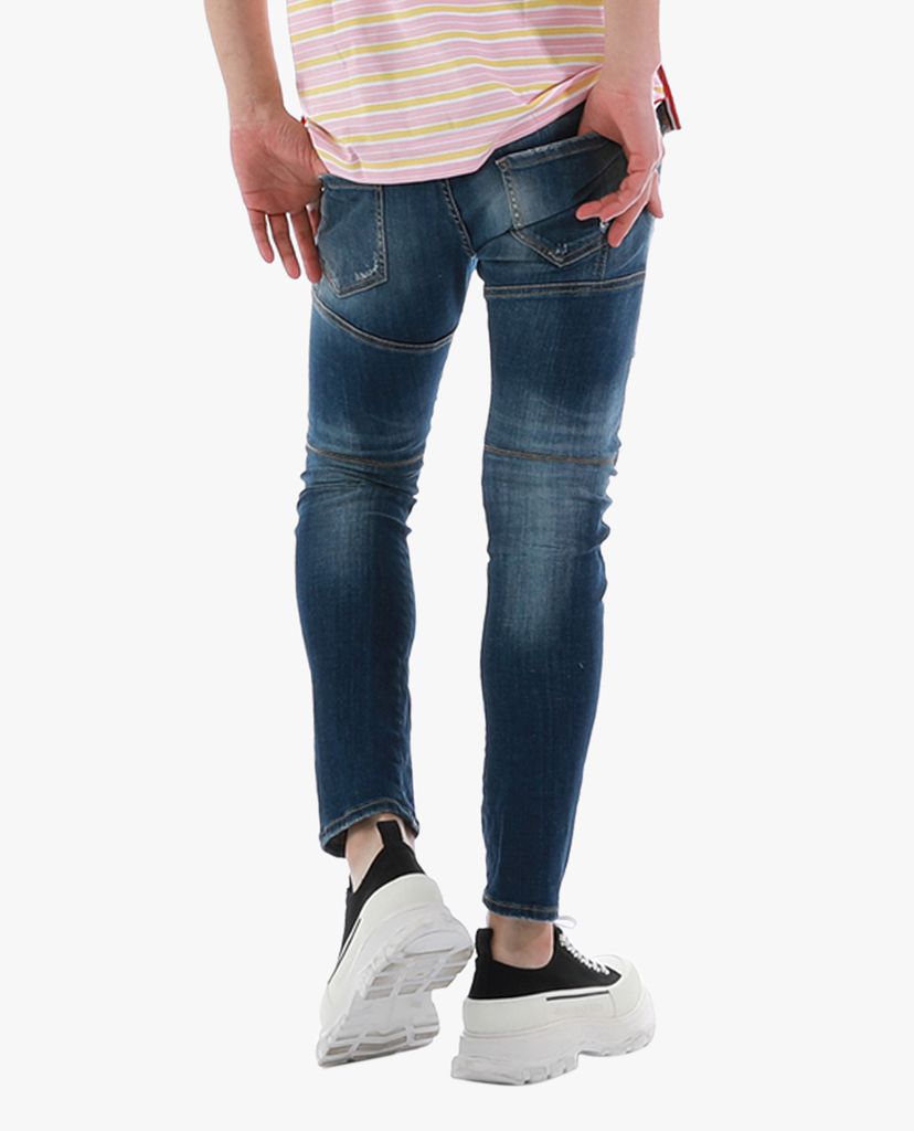 DSQUARED2 - Quần jeans nam phom ôm rách vải Tidy Biker