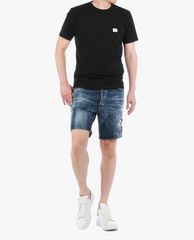 DSQUARED2 - Quần shorts jeans nam denim rách vải thời trang