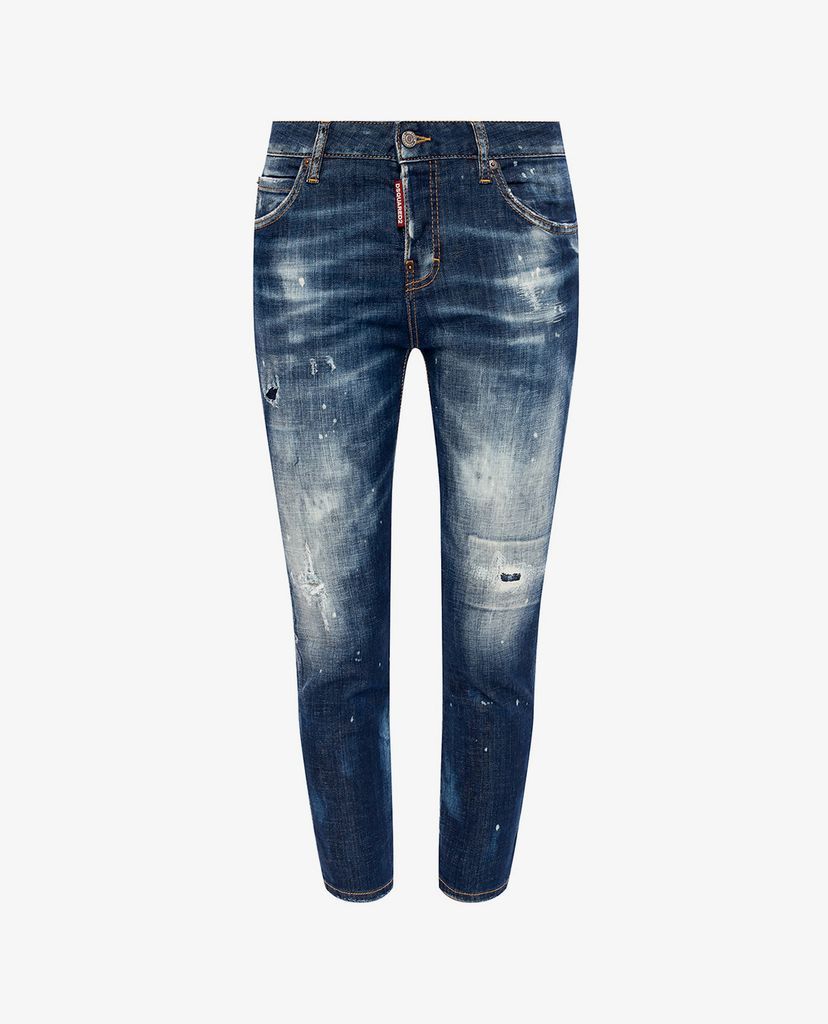 DSQUARED2 - Quần jean nữ Cool Girl Cropped