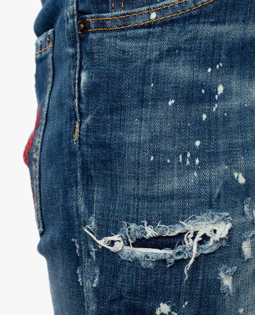 DSQUARED2 - Quần jeans nữ phom skinny Dan
