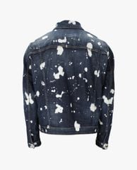 DSQUARED2 - Áo khoác nam denim cổ bẻ tay dài