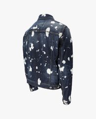 DSQUARED2 - Áo khoác nam denim cổ bẻ tay dài