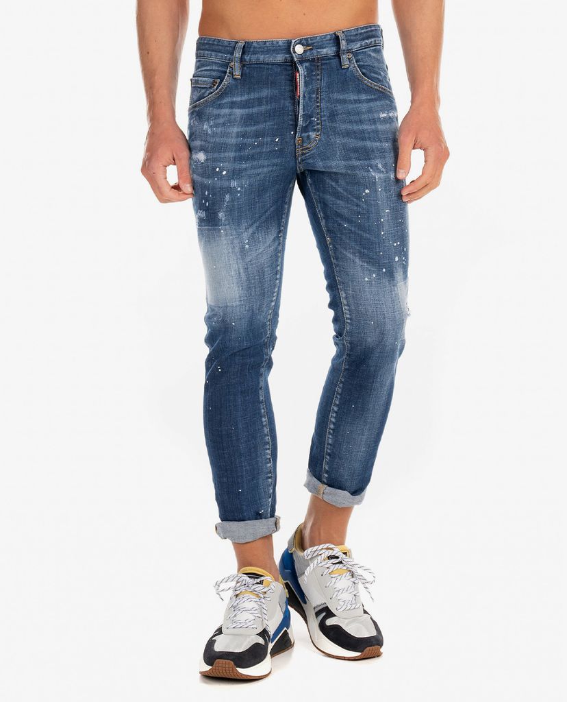DSQUARED2 - Quần jeans nam Stretch Denim Skater