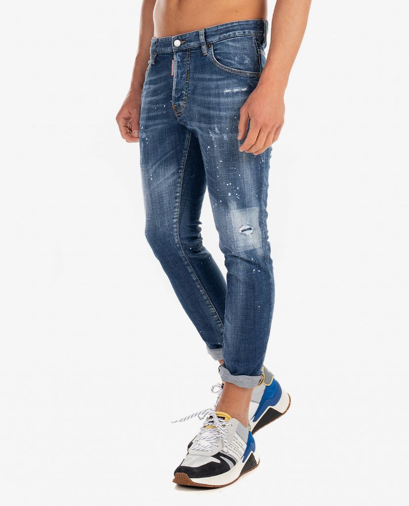 DSQUARED2 - Quần jeans nam Stretch Denim Skater